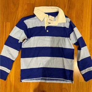 Crew Cuts Boys Long Sleeve Polo - NEW w tags - size S 6/7